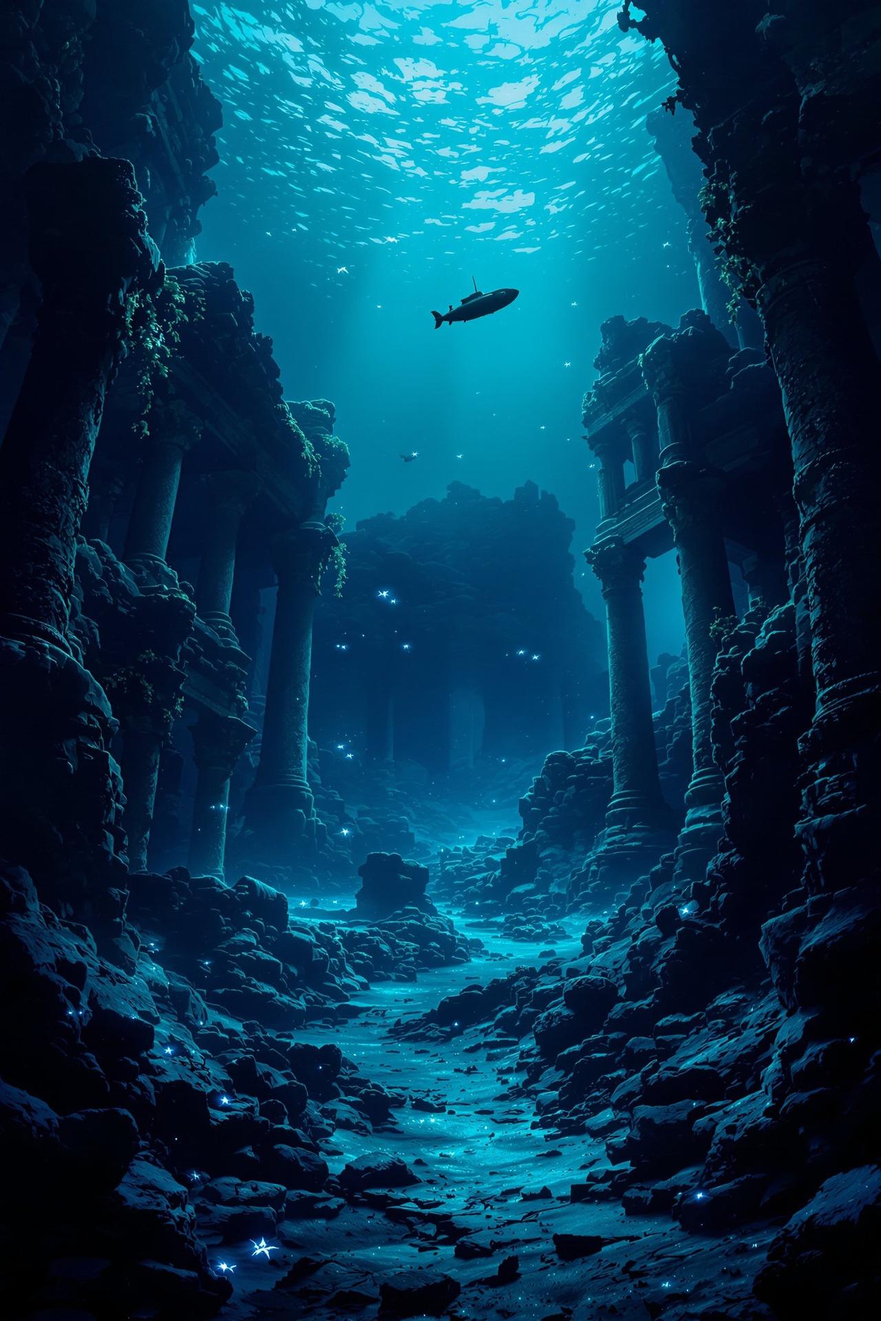 午夜在线影院作品深海探秘海报